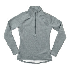 Under Armour Women's Size S Pullover Sweater Fitted Coldgear Gray Long Sleeve
