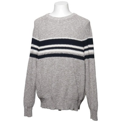 Marc O'Polo, Strickpullover, Größe: XL, Grau/Weiß/Schwarz, Baumwolle #zzY