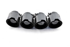 Carbon Auspuffblenden Endrohre MP für BMW M3 G80 G81 schwarz