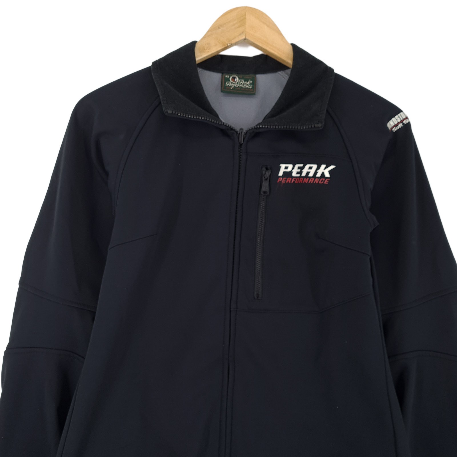 Peak Performance Softshell Jacket Black Water Res… - image 2