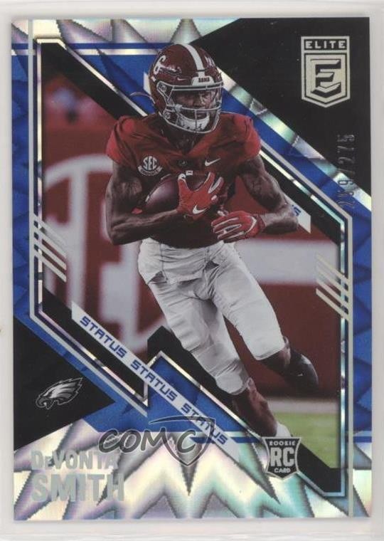 2021 Panini Donruss Elite Rookies Status Explosion /275 DeVonta Smith #120 05v3