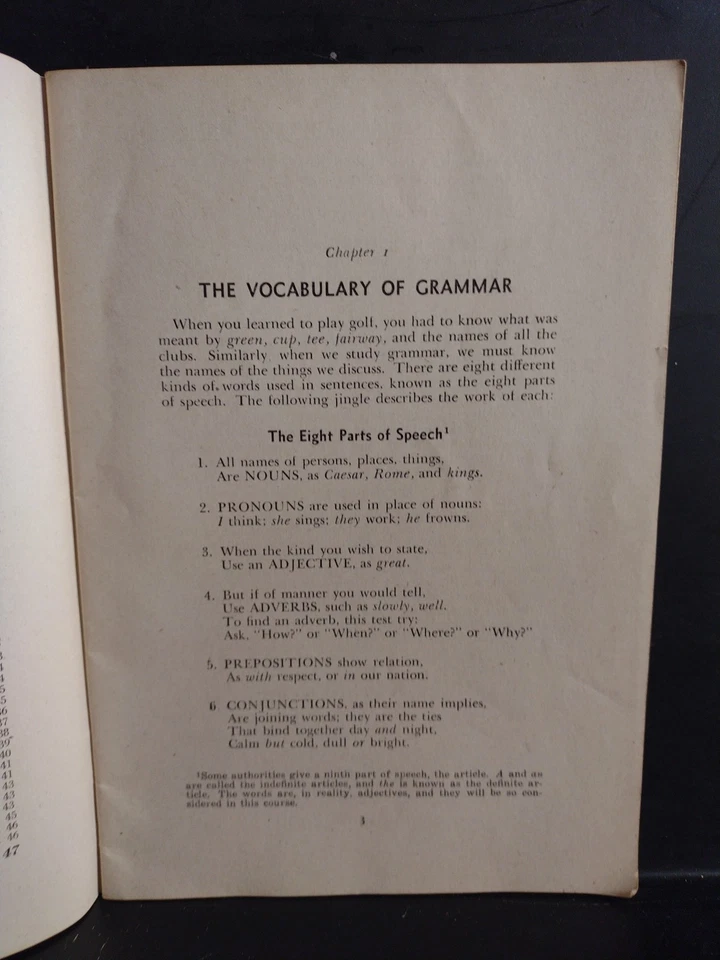 Quick Way To Better Grammar Better Speech Institute of America 1944 Softcover VG - Image 4 of 4