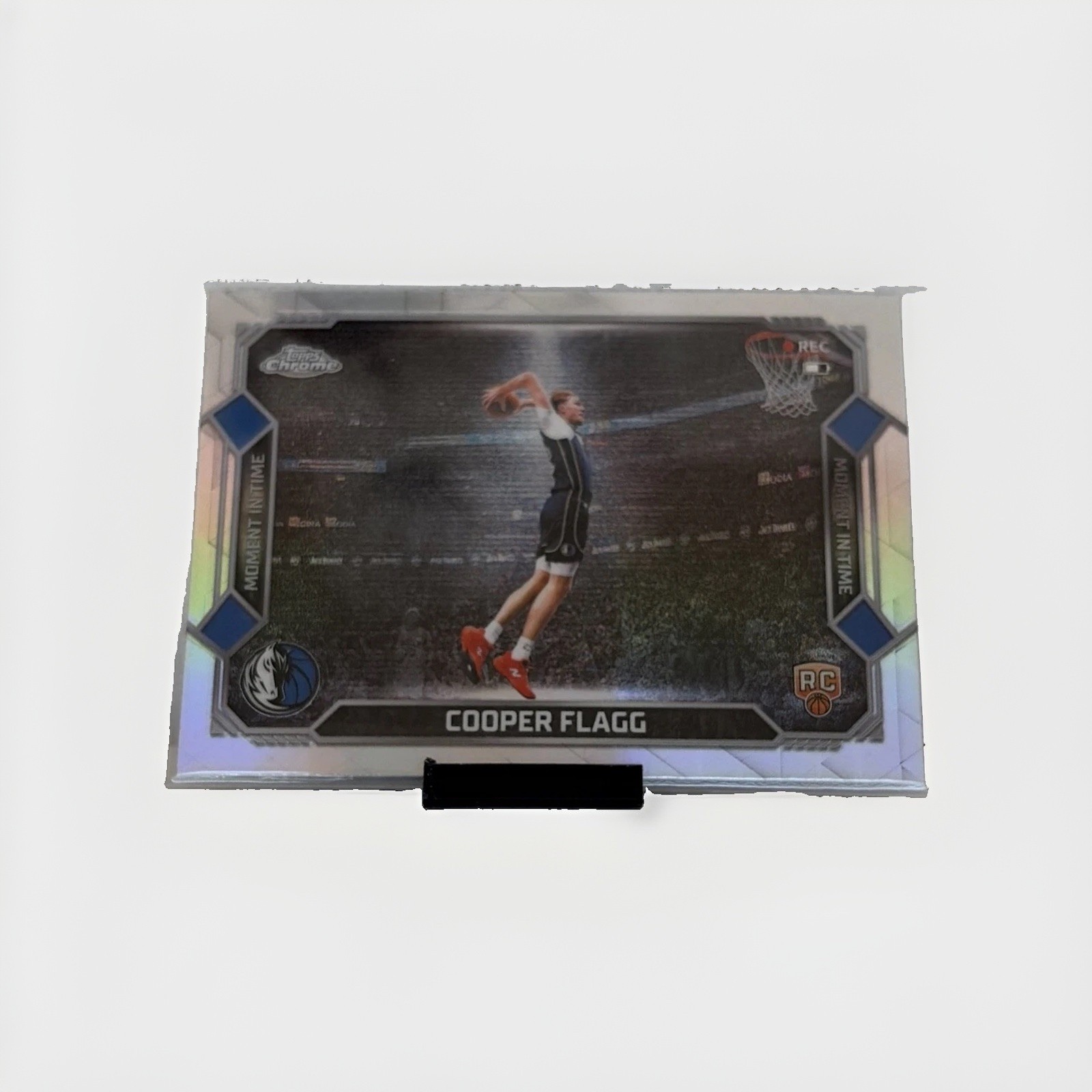 Cooper Flagg Topps Chrome Update Moment in Time Refractor #MT-16