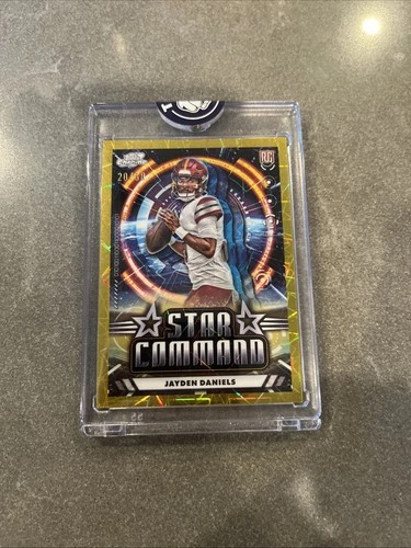 2024 Topps Cosmic Chrome - Star Command Jayden Daniels #SC-25 Gold /50