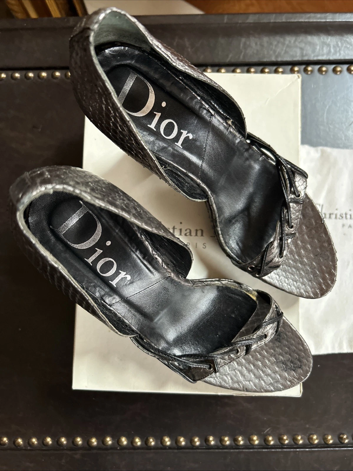 Chaussures à lacets femme Dior Italie taille 39 