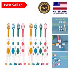 Multi-Pack Kids Toothbrushes - Extra Soft Deer Design for Toddlers 2-8 Old