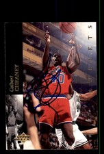Signed Basketball Card Auto Calbert Cheaney 1994-95 Upper Deck #40