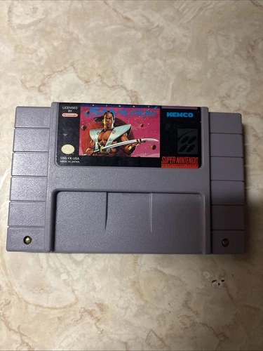 First Samurai (Super Nintendo Entertainment System, 1993) tested!!