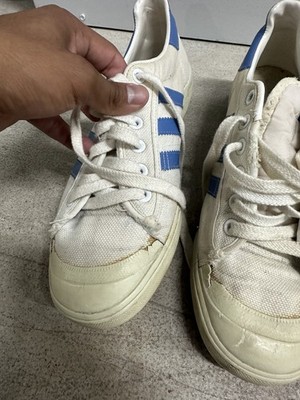 VNTG Sz 8.5 Adidas Tennis Court 1970's Vintage Men's Tennis Shoes