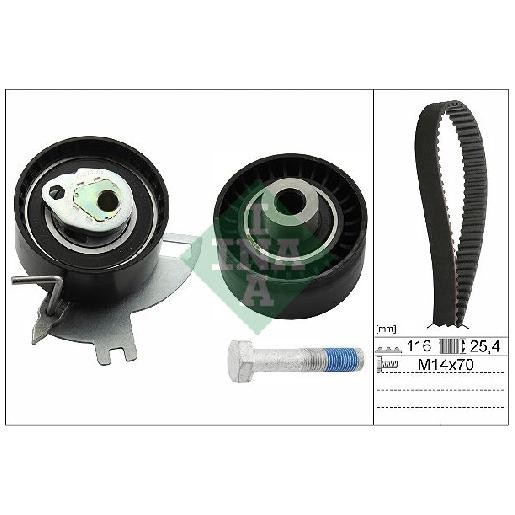 Zahnriemensatz FüR Ford Galaxy CK 2.0 15 Bis 18 INA T9CC AHW-image
