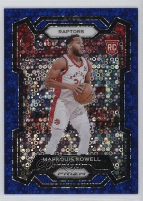 2023-24 Panini Prizm Fast Break Blue 41/150 Markquis Nowell #300 Rookie RC 1d3o