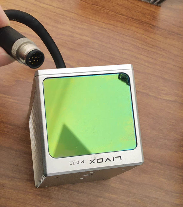 Livox Mid-70 LiDAR 70.4° FOV 260m Range 200k Pts/s IP67 Used