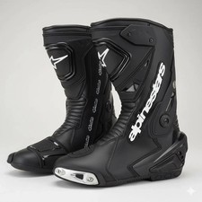 Handmade Alpinestars R Vented Motorcycle Boot...