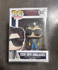 Funko Pop! Television Stranger Things Steve w/ Sunglasses #638 Vinyl + Protector