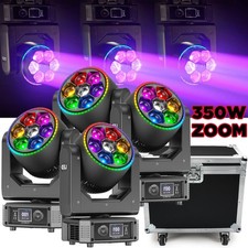 Bee-Eye 350W Mini Beam Zoom Moving Head Stage Light Wash Lighting DJ Disco Show