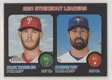 2022 Topps Heritage Black Border /50 Robbie Ray Zack Wheeler #61 3q7