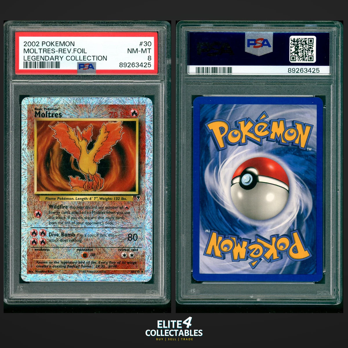 Pokémon TCG Professional Sports Authenticator (PSA) Legendary