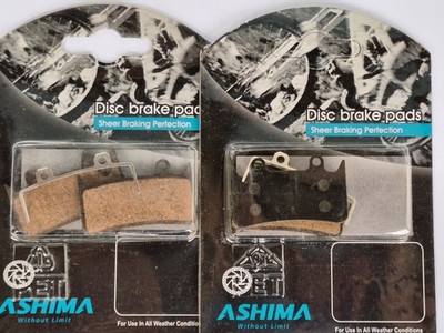 2 Packungen Bremsbeläge Semi Metal Hope Mono 6 Piston Ashima
