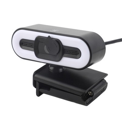 4K Webcam Built In Mic Super Bright Fill Light Auto Beauty USB PC Camera For Fit