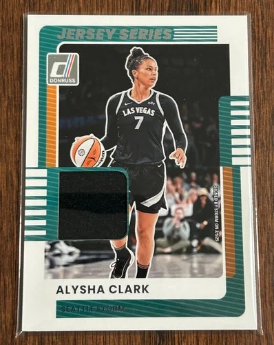 2025 Panini Donruss WNBA - Jersey Series Alysha Clark #58 (MEM)
