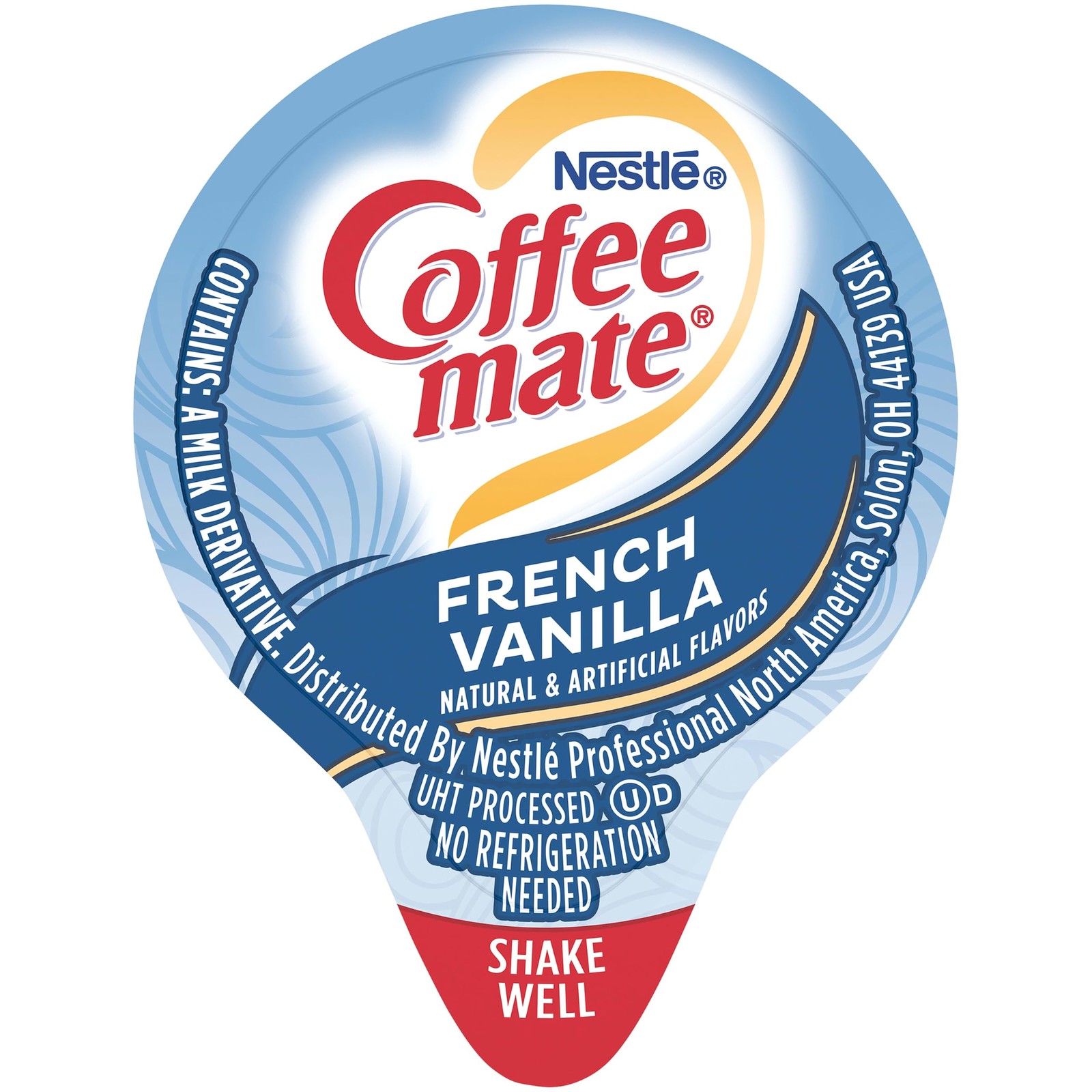 Nestle Coffee Creamer French Vanilla Liquid Creamer Singles Non Dairy No Refr...