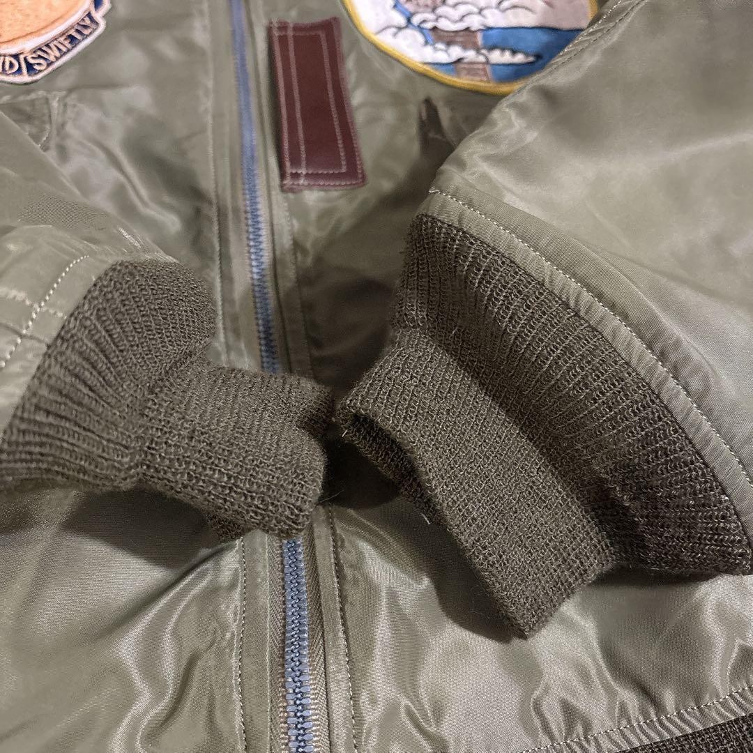 Buzz Rickson's L-2 Flight Jacket with Embroidered… - image 18