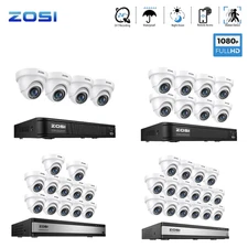 ZOSI 3K 8/16CH DVR 2MP Security Home Camera System Human Detection Night Vision