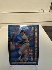 Ferguson Jenkins 2025 Leaf Baseball Nation Strikeout Machines Blue 4/7 Cubs