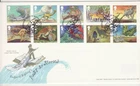 GB Stamps First Day Cover  Rudyard Kipling Just So Stories book ELEPHANT PM 2002