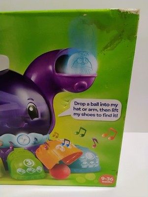 HTF NEW 2011 Leap Frog Peek-A-Shoe Talking Octopus Ball Toy