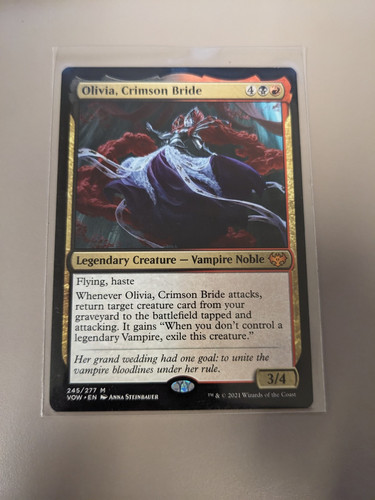 Olivia, Crimson Bride / Innistrad: Crimson Vow Regular MTG Magic The Gathering