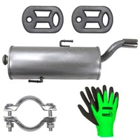 Polmo Endtopf Auspuff FüR Peugeot 206 + 1 I 1.4 1.1 FließHeck (09-13)
