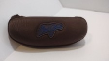 Maui Jim Brown Textured Zippered Eyeglasses Sunglasses Case
