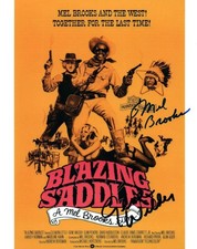 Gene Wilder Mel Brooks signed 8x10 autographed Photo + COA