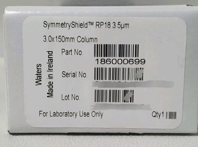 item: 186000699  Waters SymmetryShield RP18 Column 3.5 µm 3.0 x 150mm 
