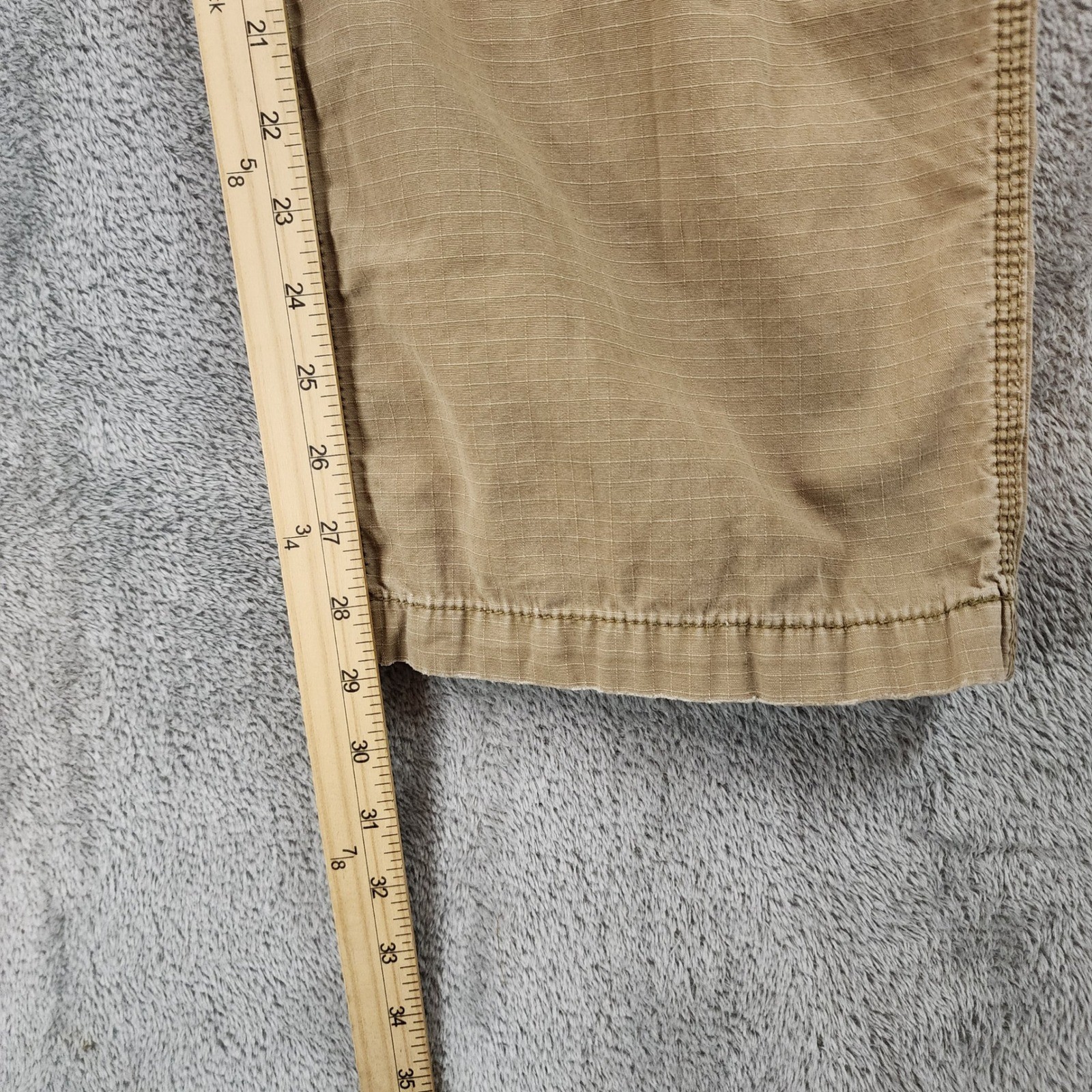 Carhartt Force Pants Mens Size 40 x 32 Tan Ripstop Relaxed Fit Cargo Workwear thumbnail 5