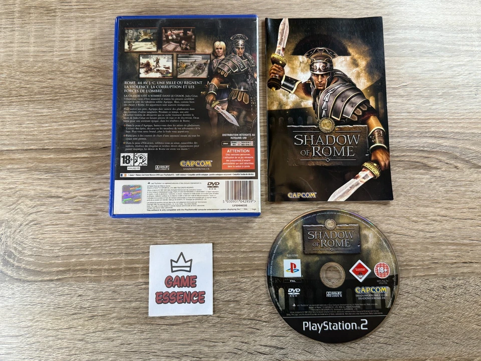 Shadow of Rome PS2 Complet PAL FR Sony PlayStation 2 - Imagen 3 de 3