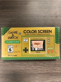Nintendo Game & Watch The Legend of Zelda Handheld Console - Used Complete