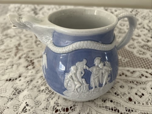 Antique Ridgway Neoclassical Moulded Jug - Picture 9 of 10