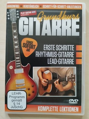 Grundkurs Gitarre, Komplette Lektionen, Play Guitar Now!, James Uings, DVD