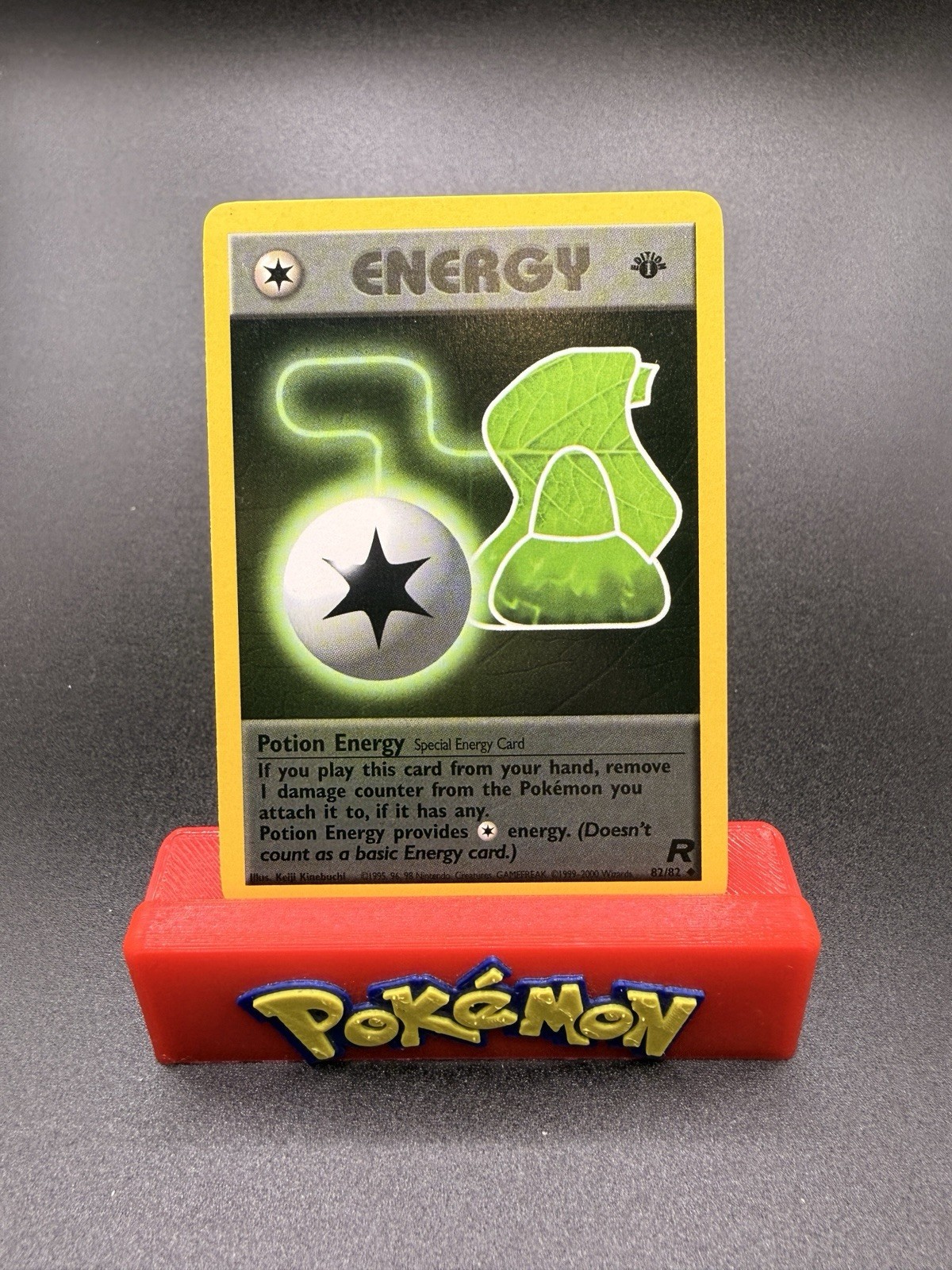 NM Potion Energy 82/82 1st Edition Team Rocket Pokemon 2000