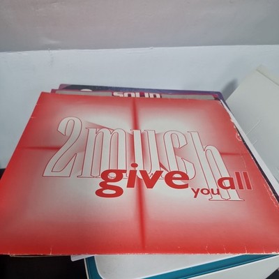 (175) 2 Much    Give You All Jungle 12''  VGC+