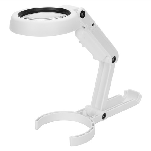 5x 11x Vergrößerungsglas USB 8 LED-Leuchten Beleuchtete Tragbare Vergrößerun FOY - Afbeelding 12 van 24