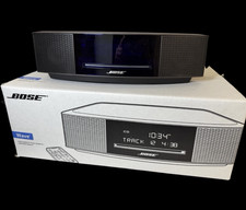 NIB Bose Wave Music System IV CD Player Alarm Clock AM/FM Espresso Black