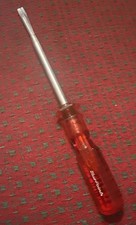 Blue Point Tools Ya356 10 Length Quick Wedge Screwdriver Red Handle Excellent