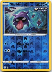 Shellder 050/264 Reverse Holo Common Fusion Strike