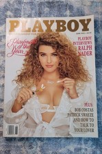 Playboy June 1992 Ralph Nader Bob Costas Patrick Swayze, Pre-owned