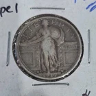 1917 Standing Liberty Quarter Type 1 San Francisco 25C Silver Coin