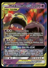 Muk & Alolan Muk GX 61/214 Holo GX Rare Unbroken Bonds Pokemon Lightly Played on eBay
