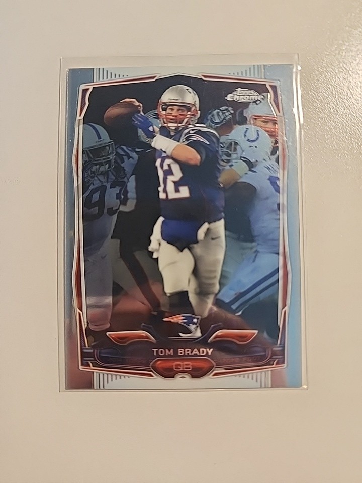 2014 Topps Chrome Tom Brady #62 New England Patriots